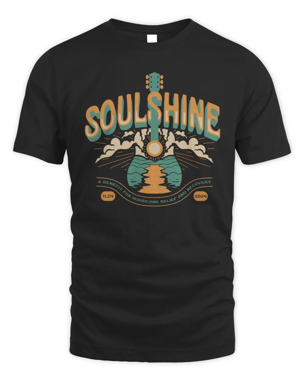 Dave Matthews Band Soulshine Guitar Shirt