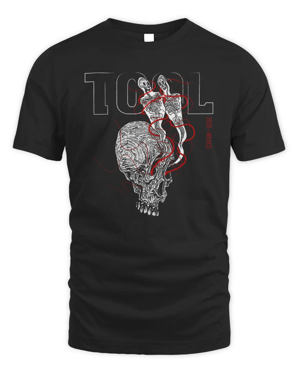 Tool 2025 Mexico Tour Event T-Shirt Official Concert Merch
