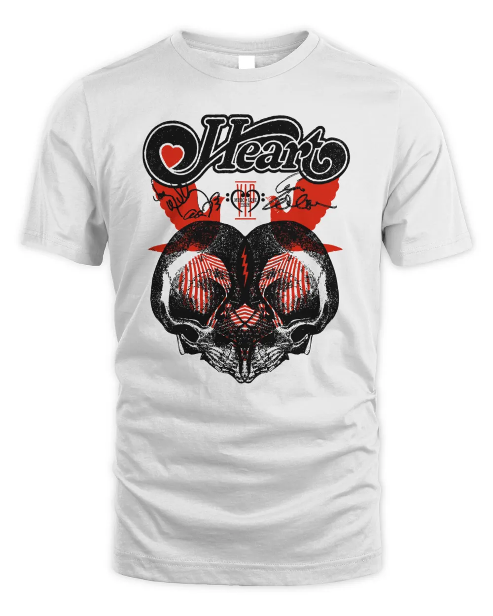 Heart Rotal Flush Tour 2025 The Schedule Official Shirt