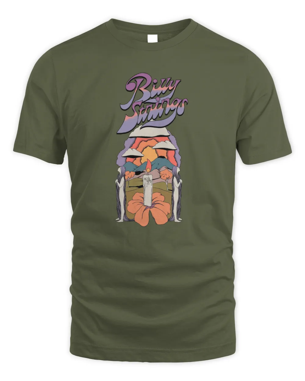 Billy Strings Merch Candle Winter Tour 2025 Shirt