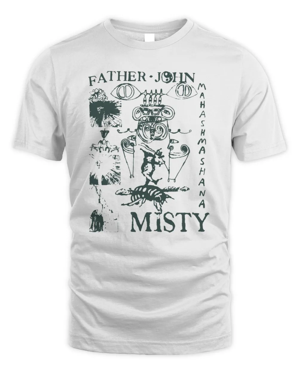 Father John Misty Mahashmashana Tour 2025 T-Shirt Official Merch