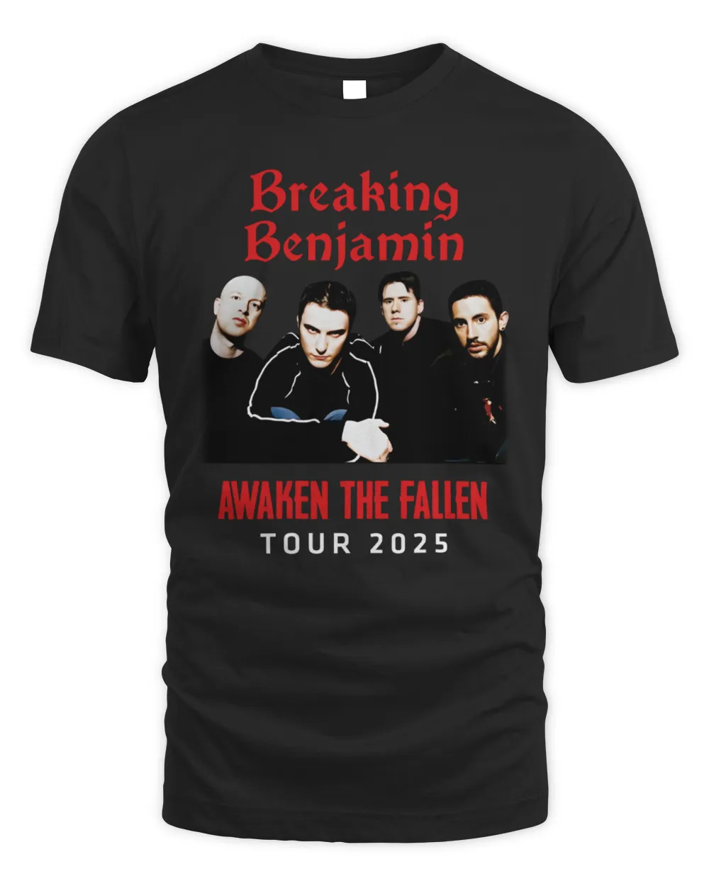 Breaking Benjamin Awaken The Fallen Tour 2025 Shirt