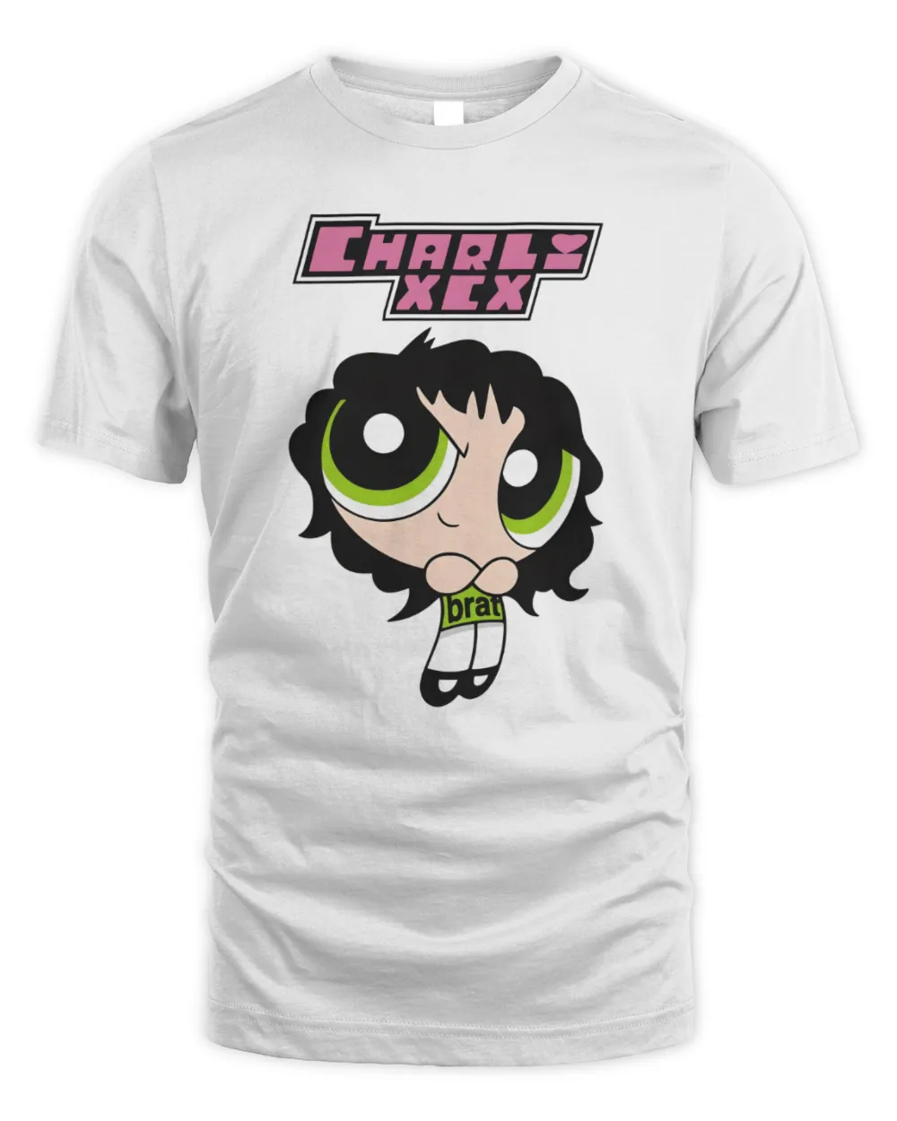 Good Shirt Shop Charli Xcx White Merch Shirt