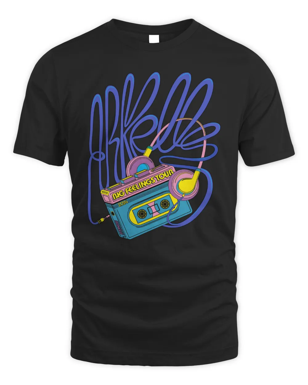Arkells Big Feelings Tour 2024 T-Shirt Official Concert Merch