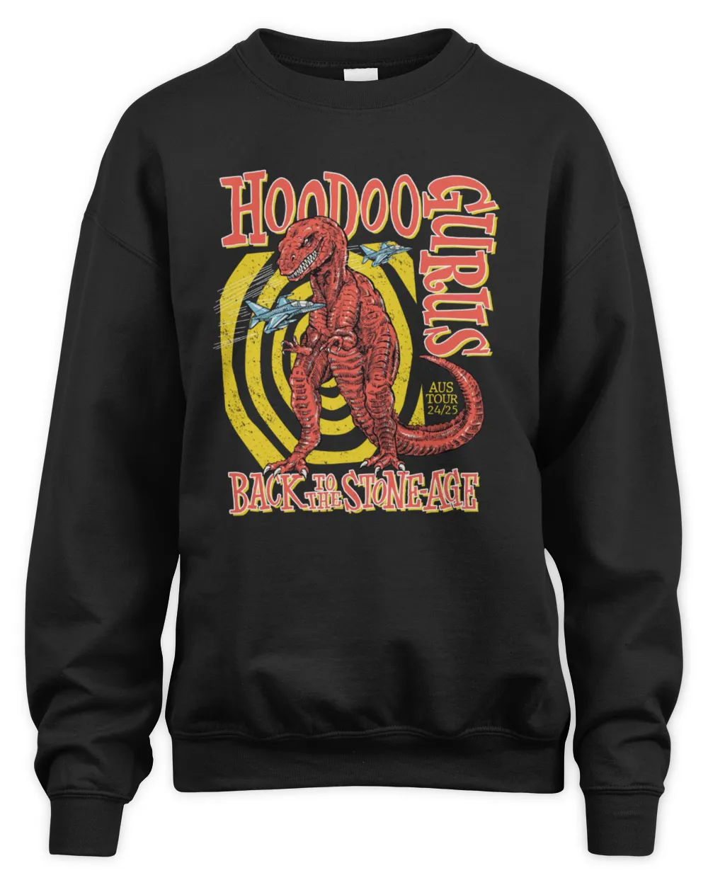 Hoodoo Gurus Tour 2024-2025 Official Black Sweatshirt