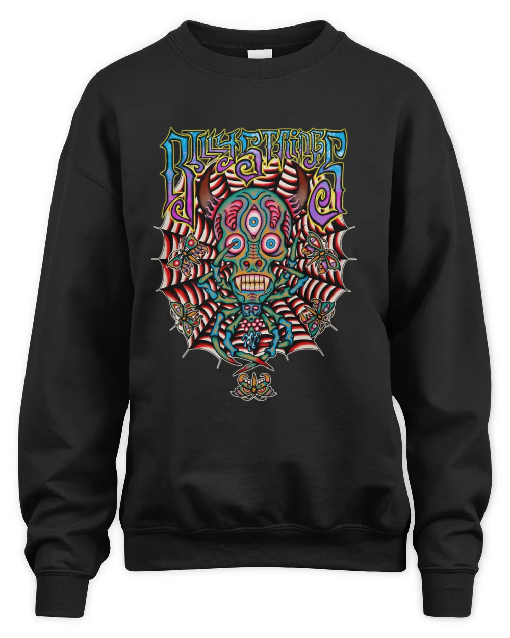 Billy Strings Merch Spider Winter Tour 2025 Sweatshirt