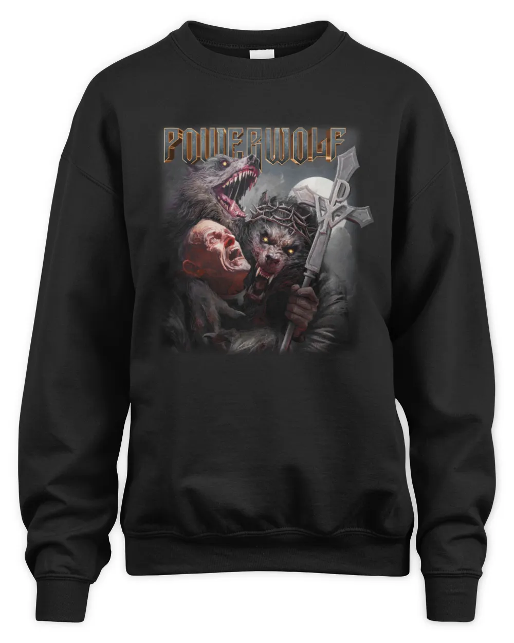 Powerwolf Summer Of The Wicked 2025 Sweatshirt Official Tour Merch