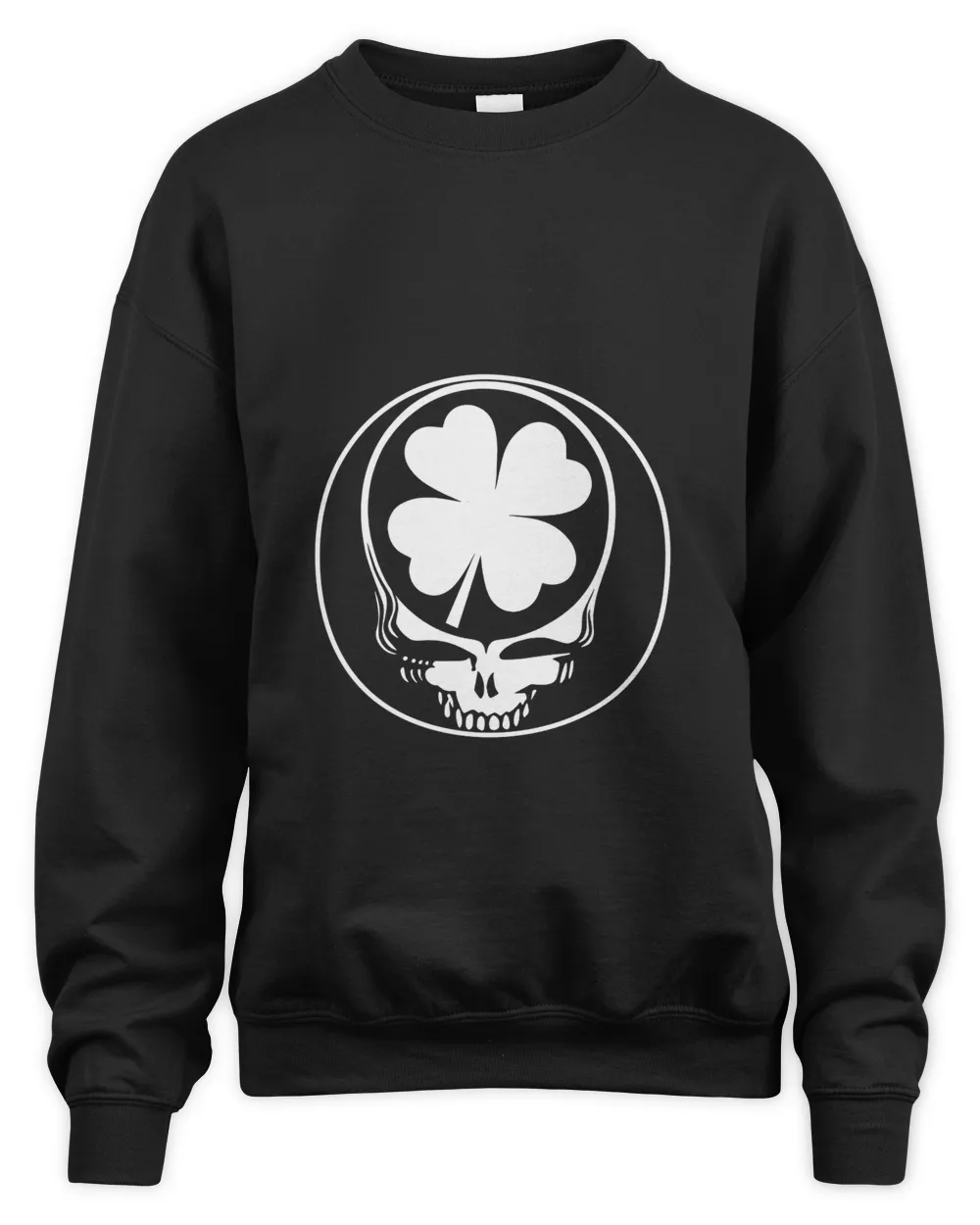 Grateful Dead St. Patrick'S Day Steal Your Face Sweatshirt
