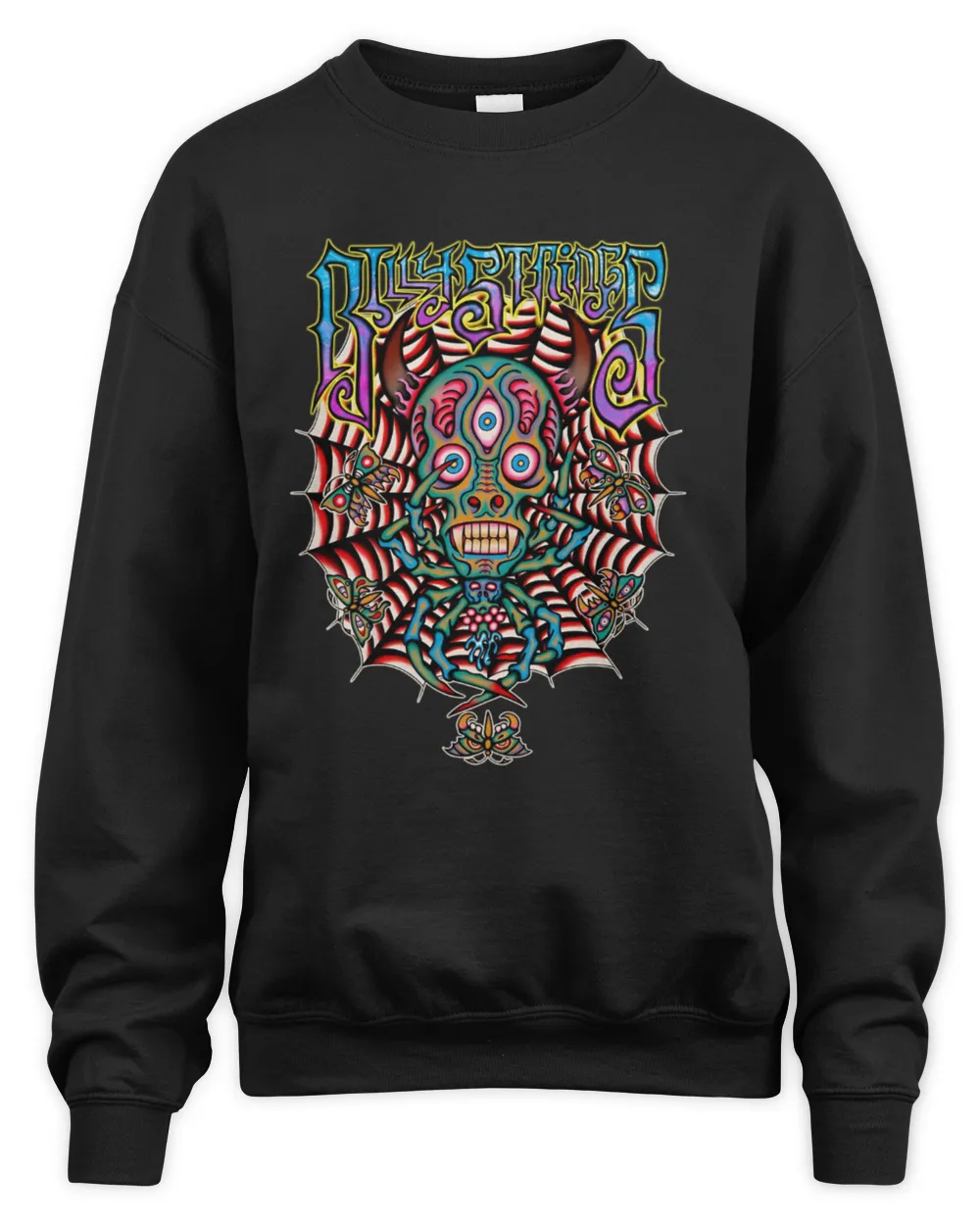 Billy Strings Store Spider Winter Tour 2025 Sweatshirt