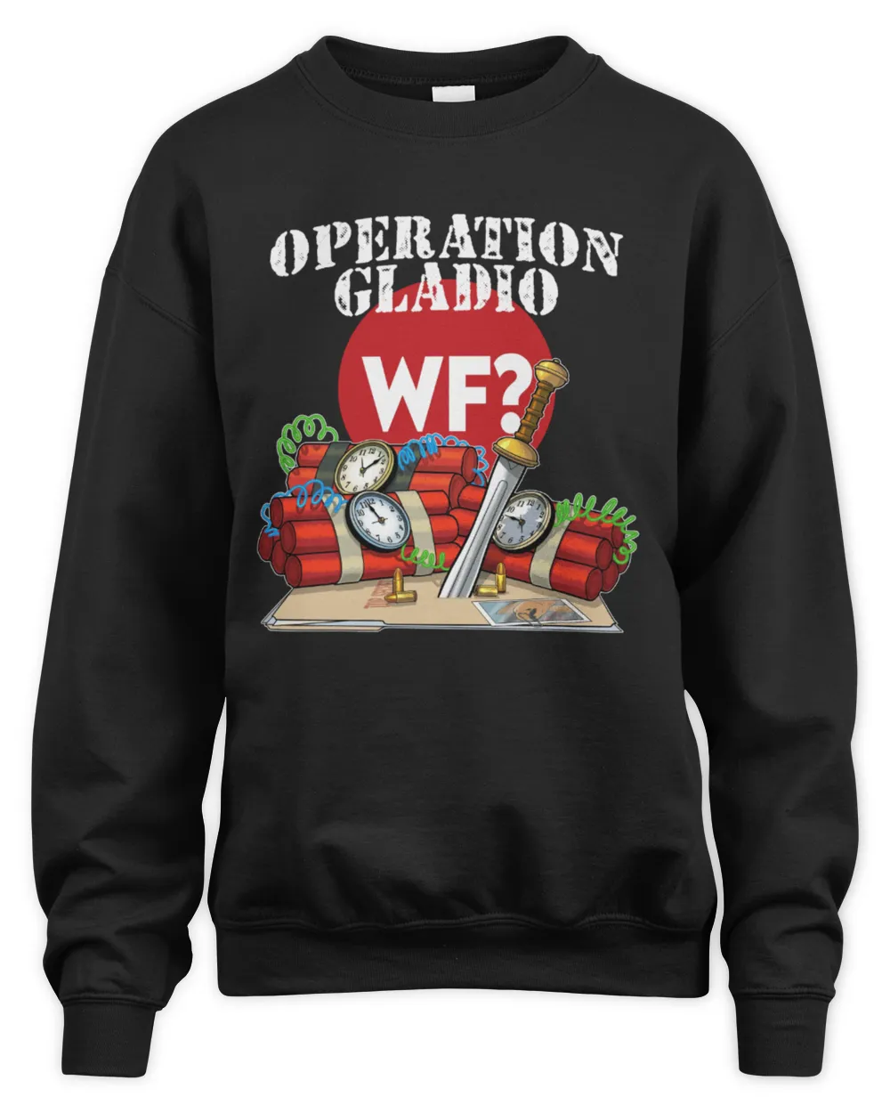 The Why Files Operation Gladio Short Sleeve Sweatshirt