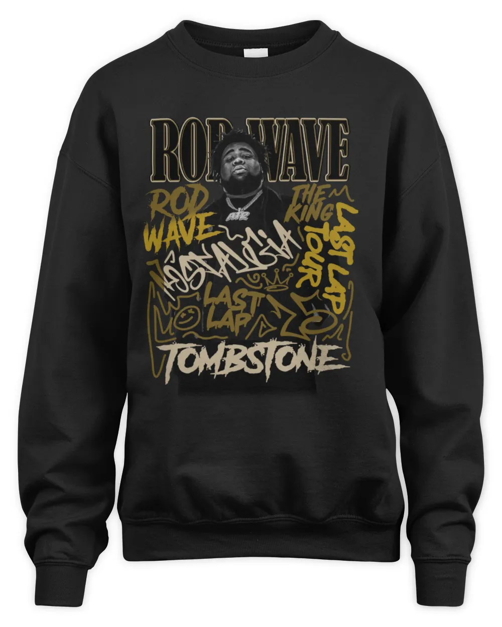 Rod Wave 2025 The Last Lap Tour Celebration Official Sweatshirt Must-Have Tour Merch