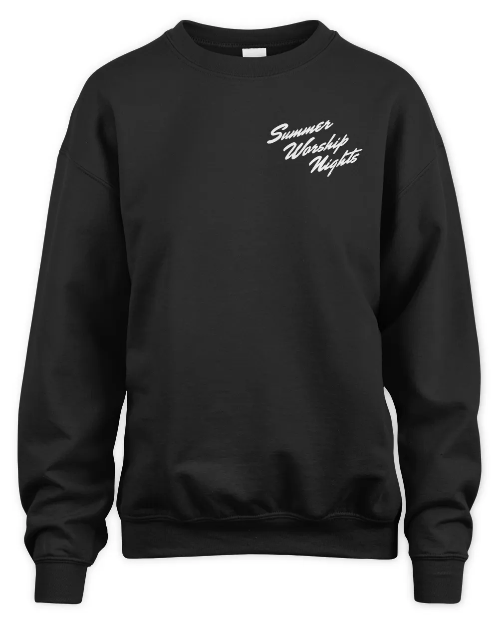 Summer Worship Nights Merch Retro Summer Sweatshirt