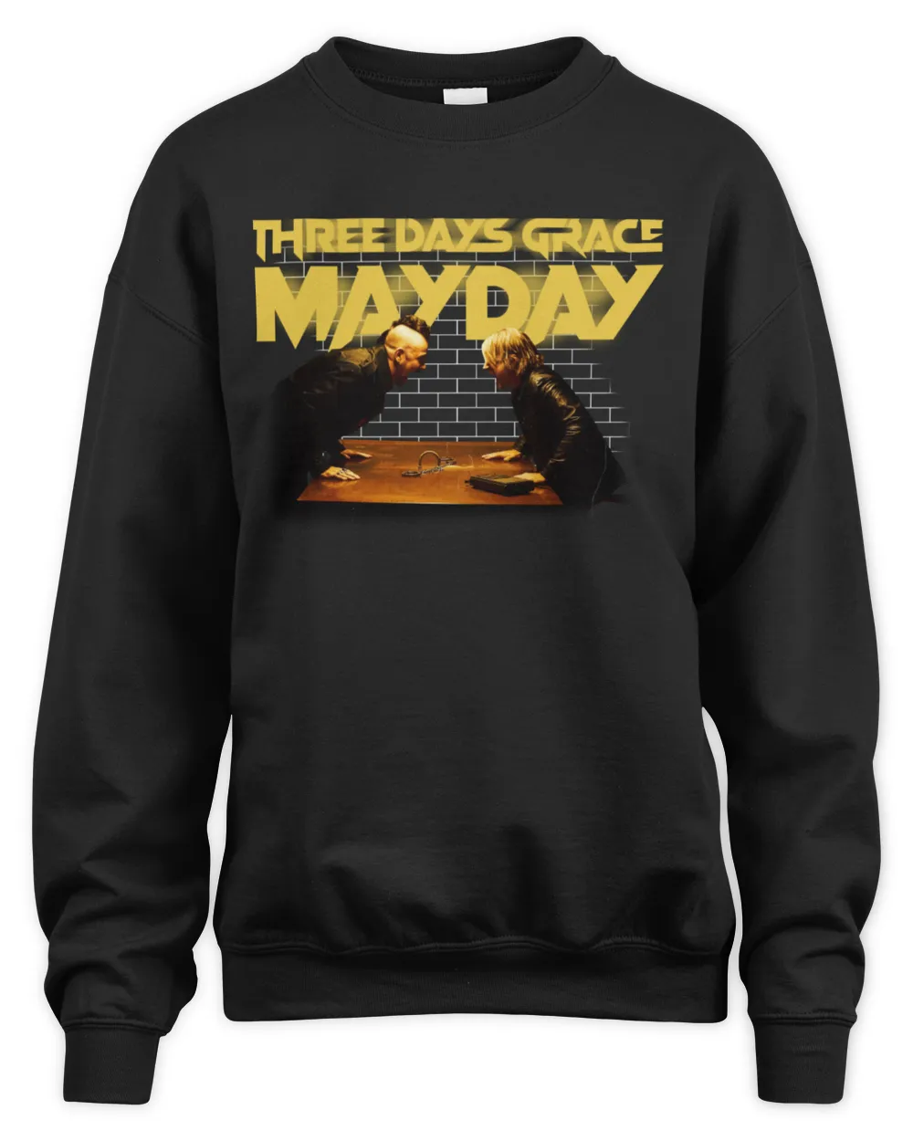 Three Days Grace Mayday Tour Sweatshirt Official Band Merch