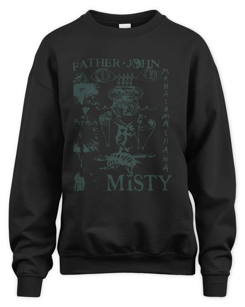 Father John Misty Mahashmashana Tour 2025 Sweatshirt Official Merch