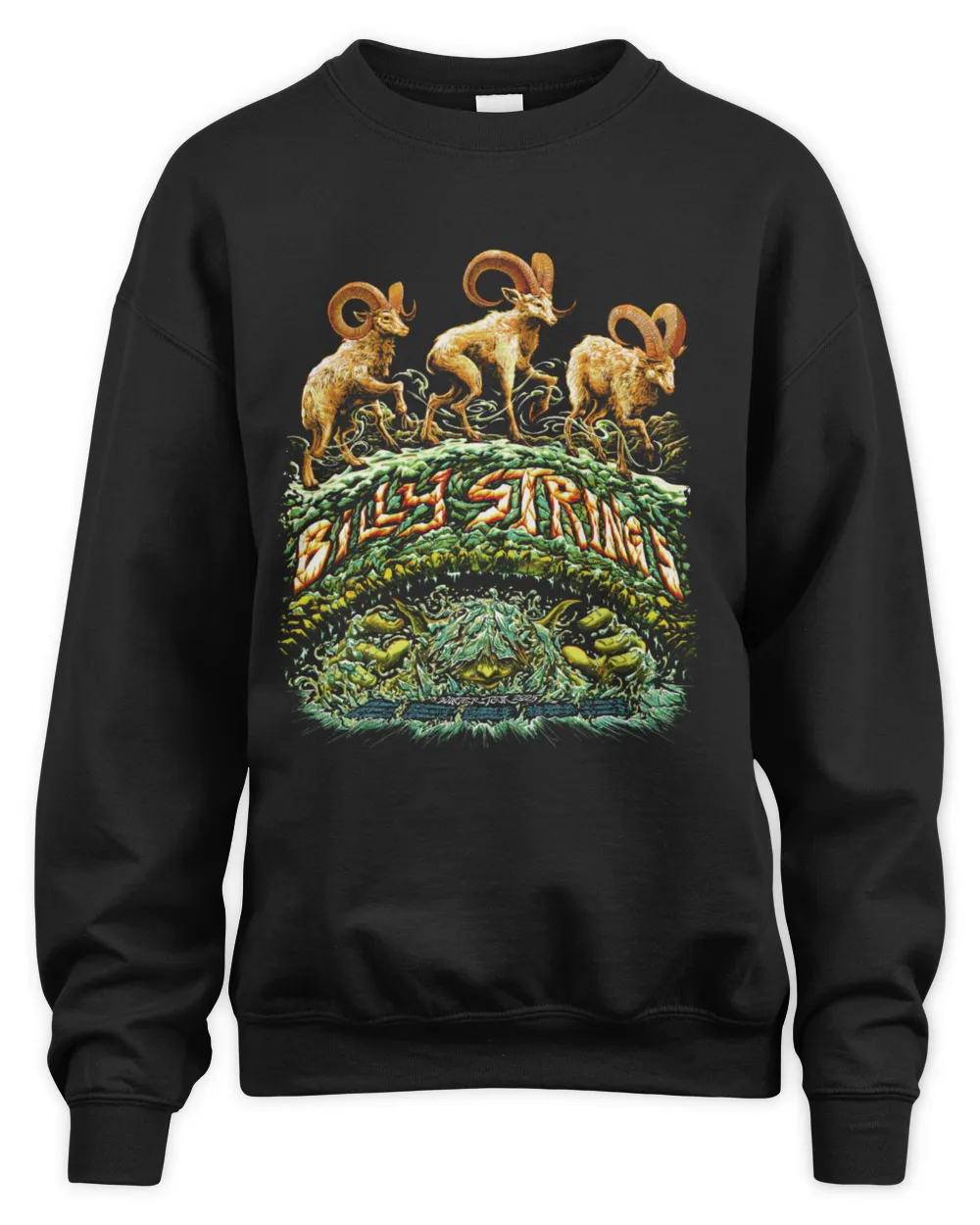 Billy Strings Store Winter 2025 Tour Poster Sweatshirt