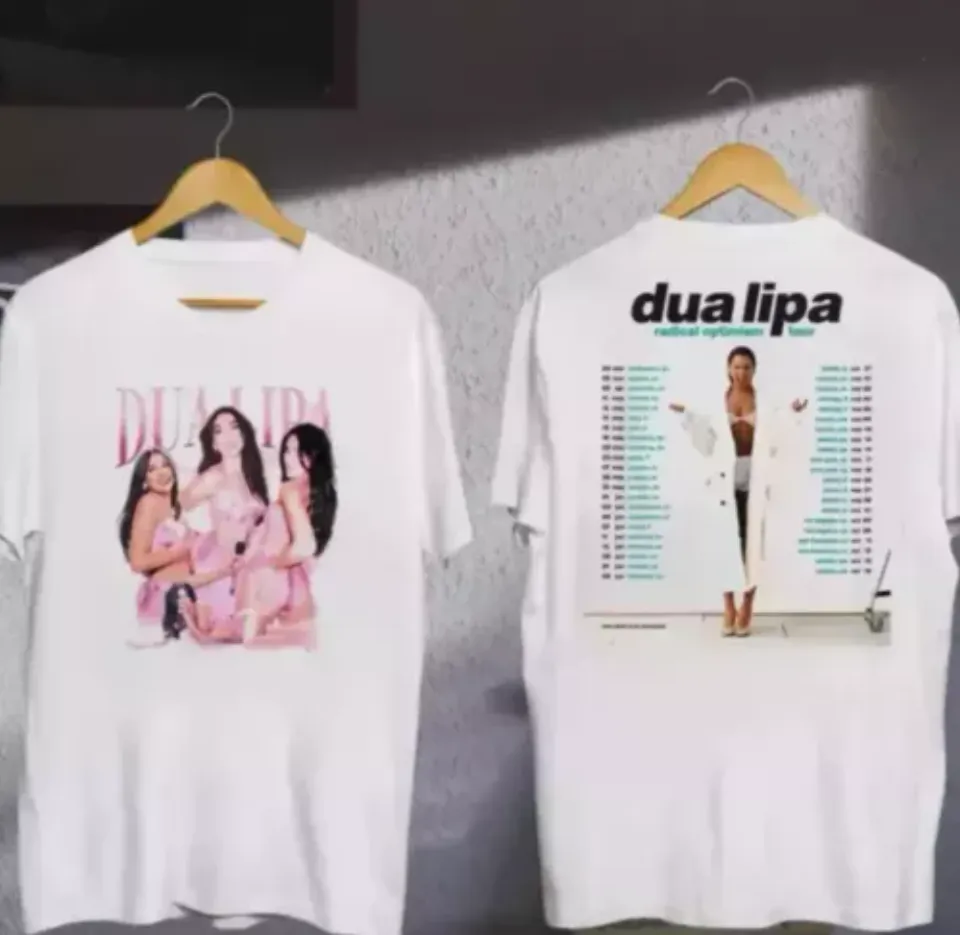 Dua Lipa 2025 Concert Tour 2025 Music Shirt