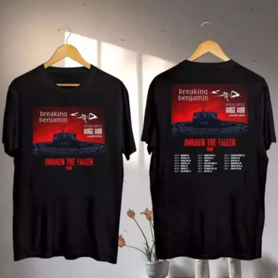 Breaking Benjamin Awaken The Fallen 2025 Tour Shirt Breaking Benjamin 2025