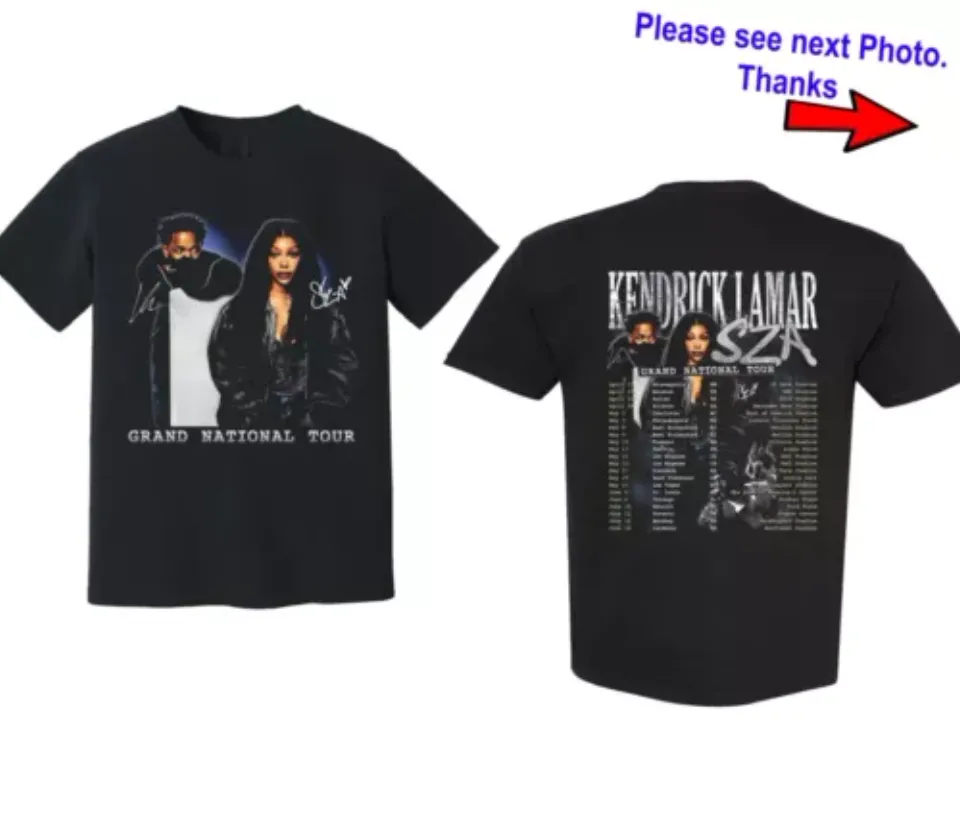 Grand National Tour 2025 Shirt, Gnx Kendrick Lamar Sza Shirt, Fan Gift