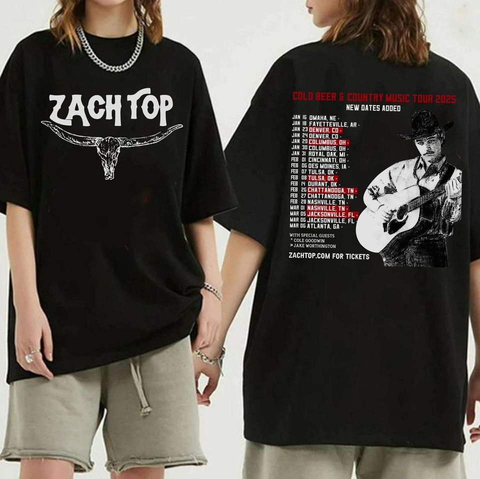 2 Sides - Country Music Festival 2025 Shirt, Singer Band King Of Country Shirt, Cold Beer And Country Music Gifts For Her