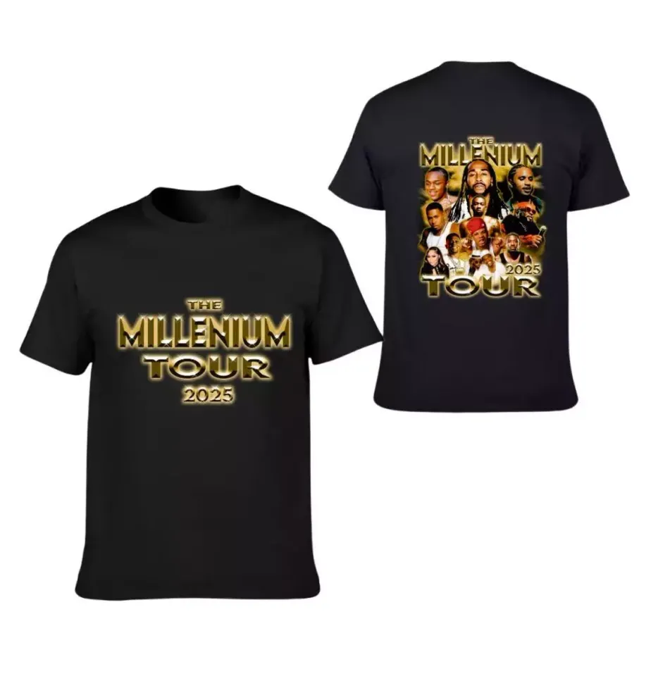 2025 Millennium Tour Shirts - Millennium Concert Merch