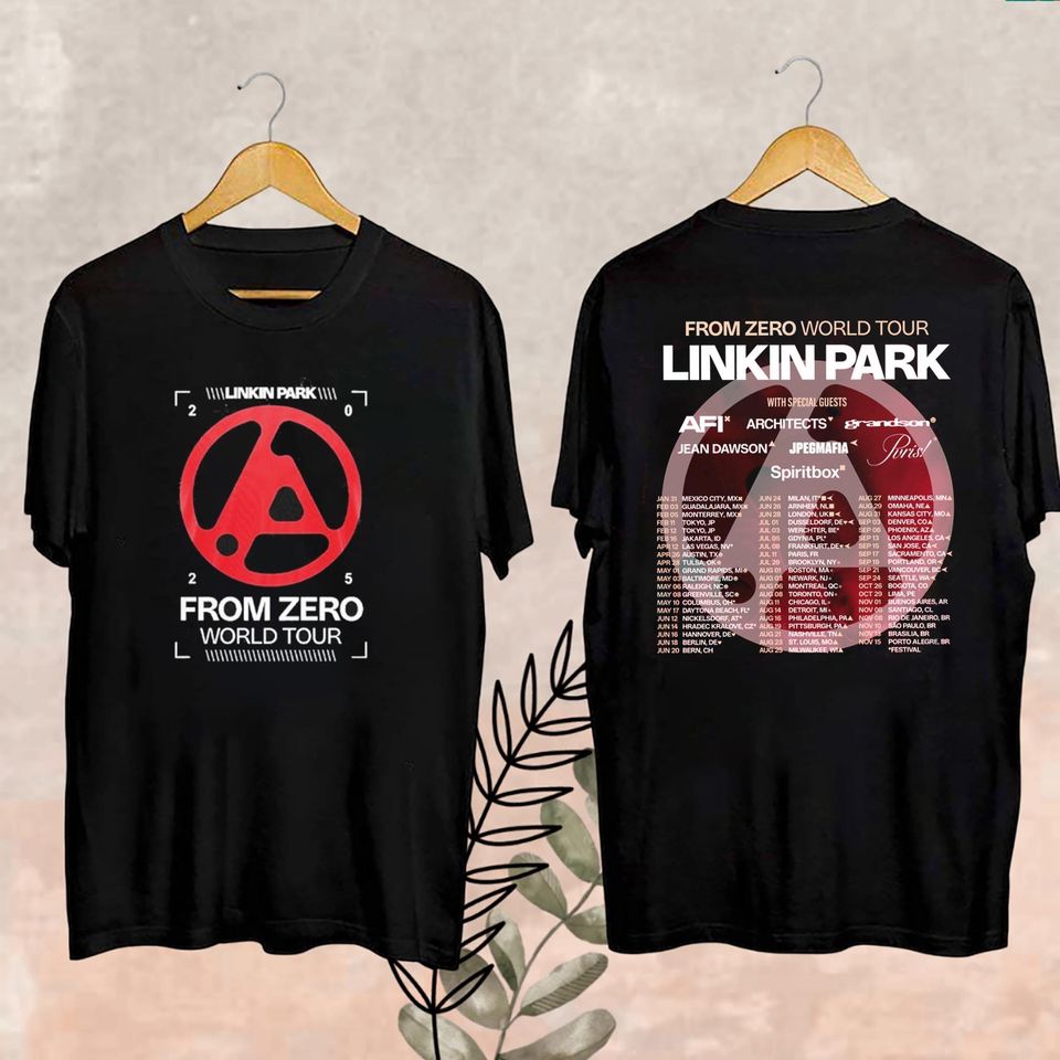 2025 Linkin Park From Zero World Tour Shirt, Linkin Park Shirt