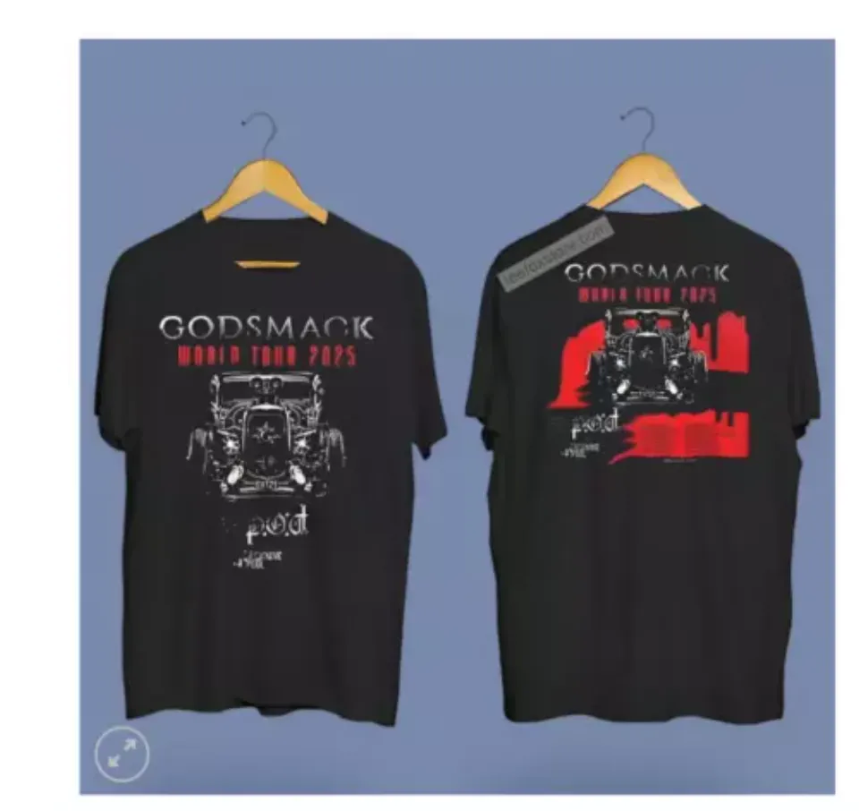 Godsmack World Tour 2025 Music Concershirt