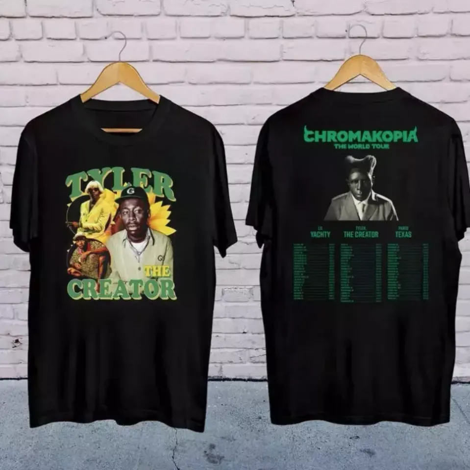 2025 Tour Tyler The Creator Chromakopia Shirt, Tyler The Creator Concershirt