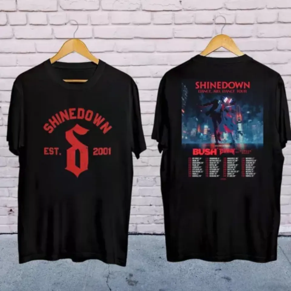 2025 Shine Down Dance Kid Dance Tour Shirt, Shine Down Band Logo Shirt For Fans
