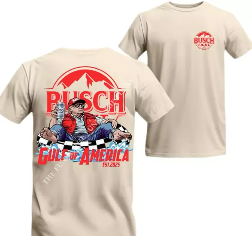 Gulf Of America Est 2025 Beer Shirt Bus*Chlight Vintage Shirt