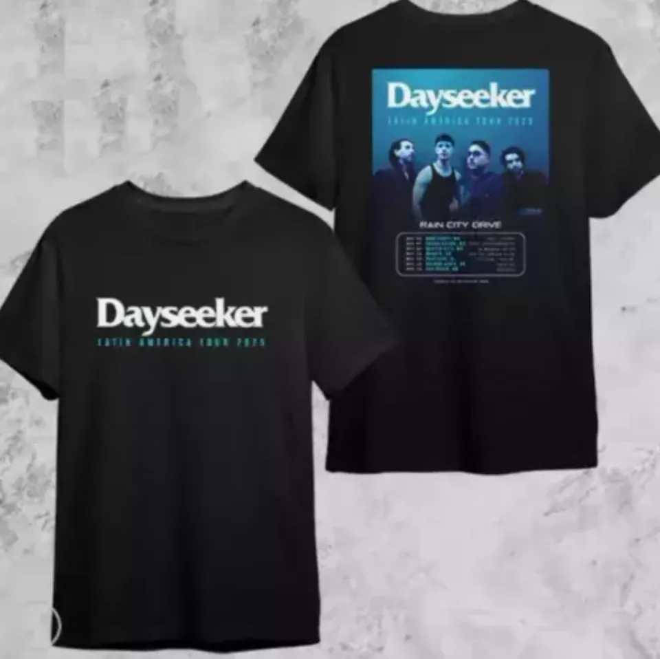 Dayseeker Latin America 2025 Tour Dates Fan Gifts Two Sides Classic Shirt
