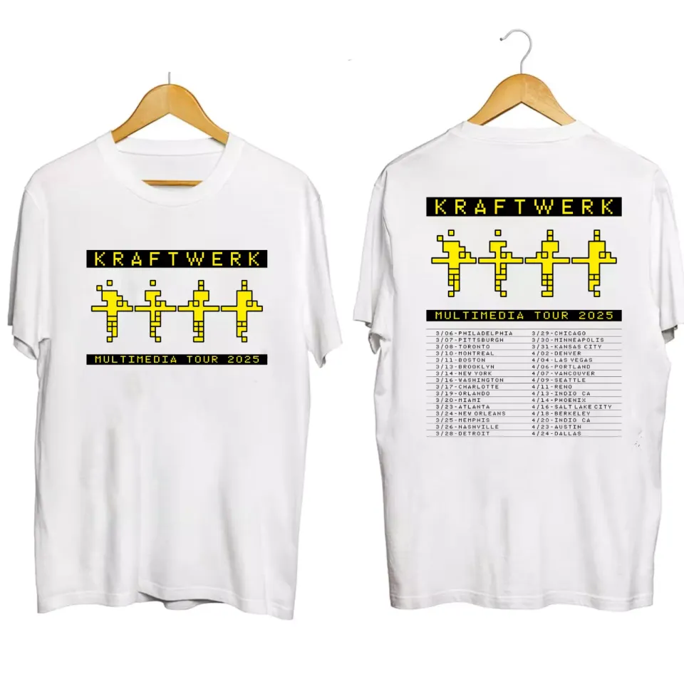 2025 Kraftwerk Multimedia Tour Shirt