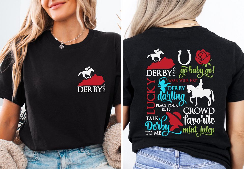 Derby Days Shirt, Go Baby Go Derby Day Shirt, Derby Time Shirt