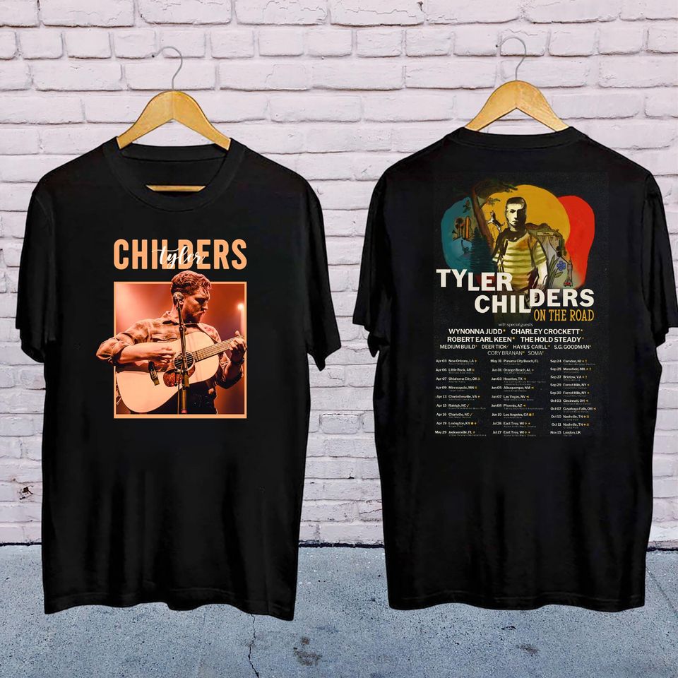 2025 Tyler Childers On The Road Tour Shirt, Tyler Childers Graphic Shirt, Tyler Childers Fan Gift