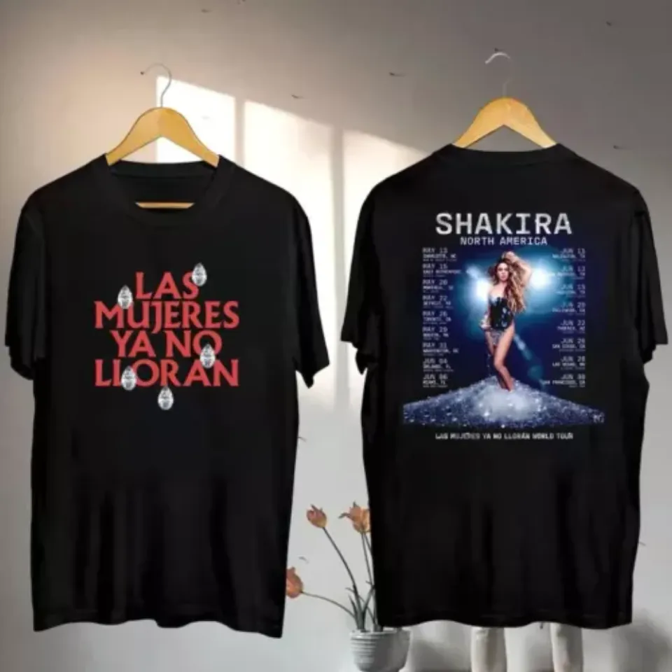 2025 Shakira Las Mujeres Ya No Lloran Tour Shirt, Shakira Fan Gift Music Shirt