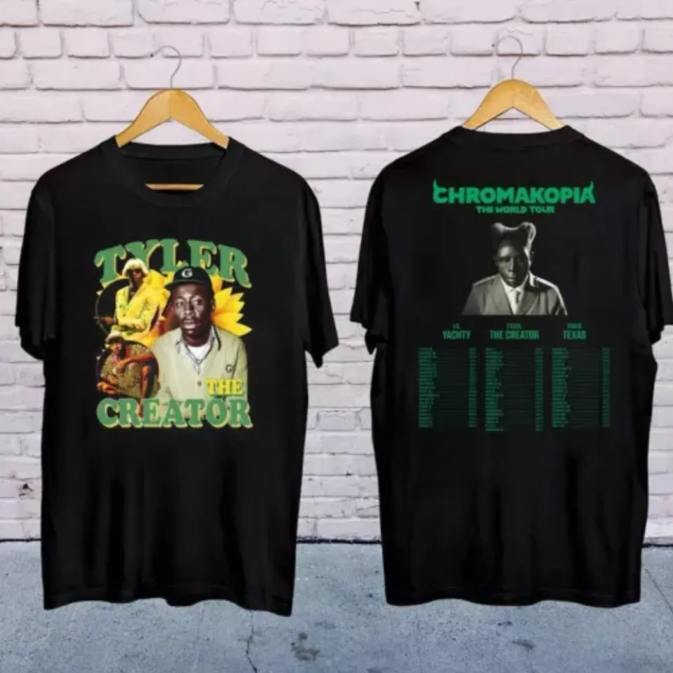 2025 Tour Tyler The Creator Chromakopia Shirt, Tyler The Creator Concershirt