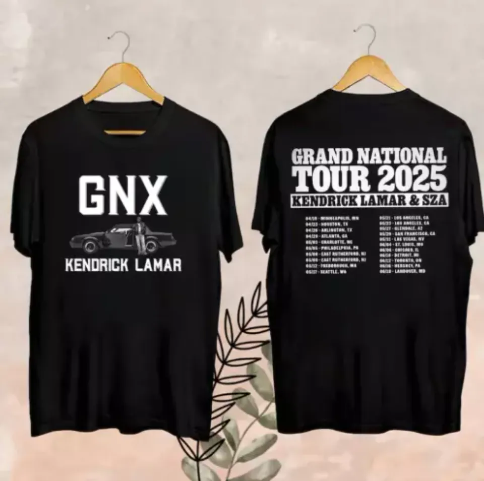 Grand National Tour Merch, Kendrick Lamar Tour 2025 Fan Shirt, Kendrick Lamar