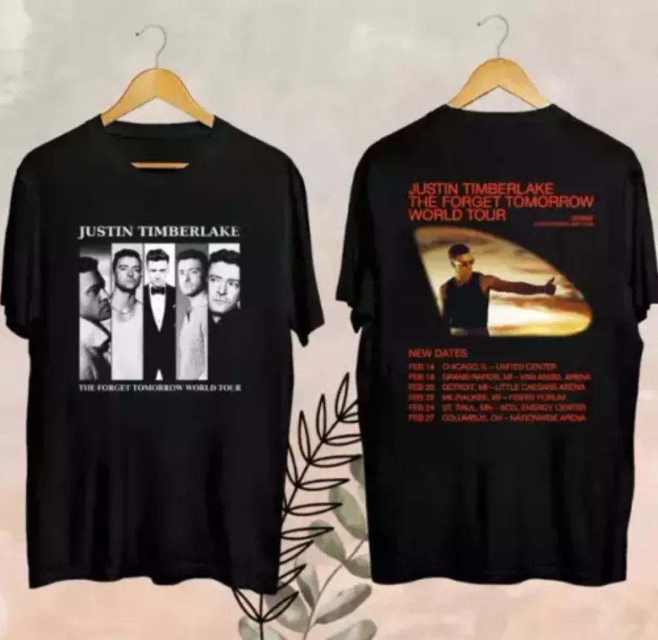 Justin Timberlake World Tour 2025 Fan Gift Shirt