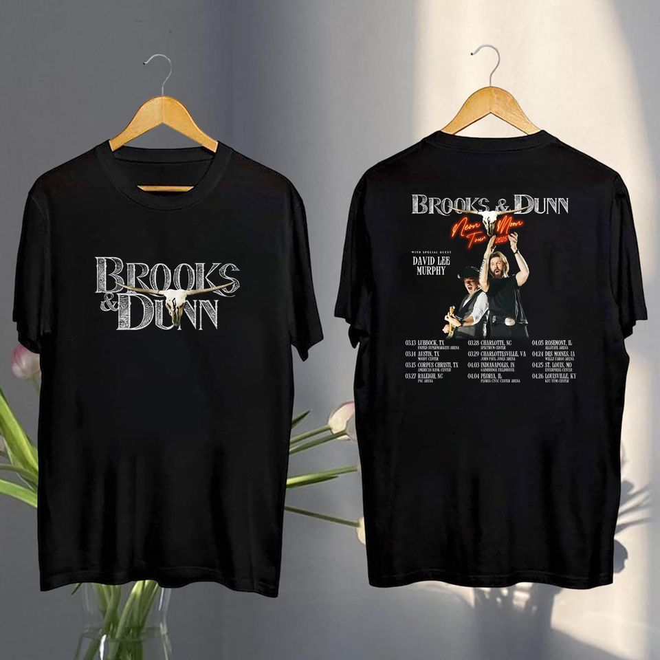 2025 Brooks And Dunn Neon Moon Tour Shirt, Brooks & Dunn Merch, Brooks And Dunn Country Music