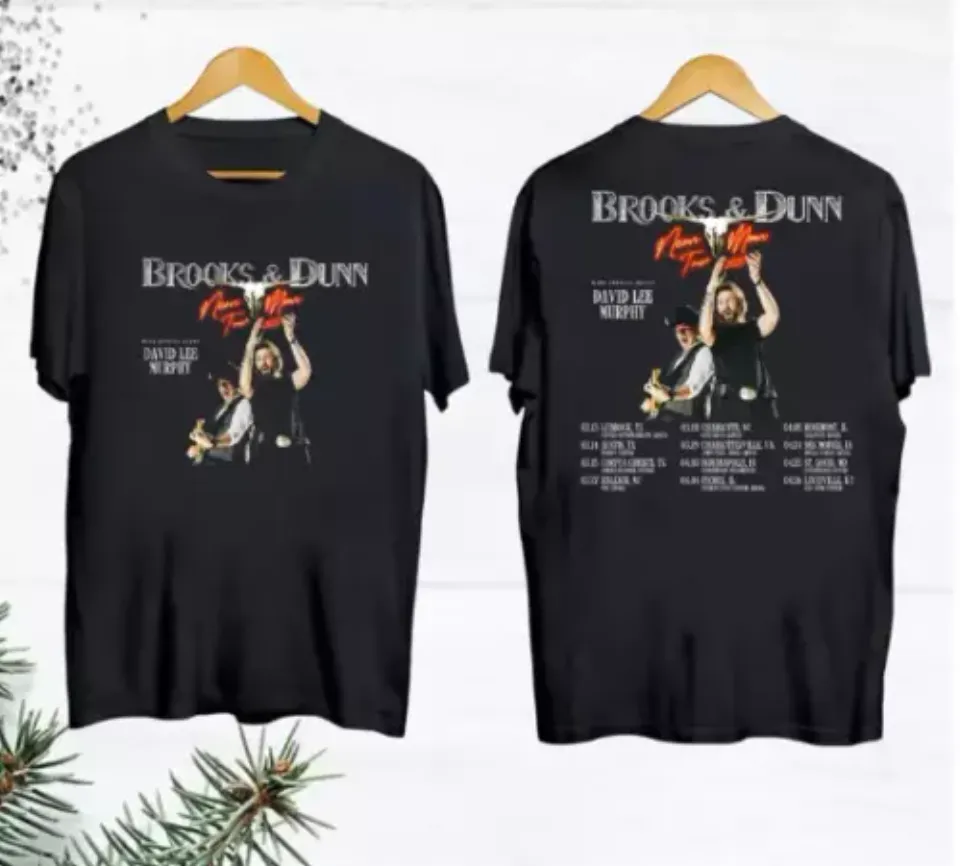 Brooks And Dunn Neon Moon Tour 2025 Two Sides Unisex Shirt