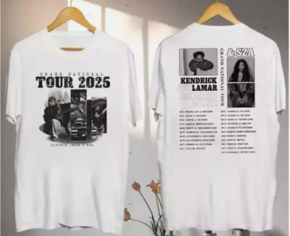 Graphic Kendrick Lamar 2025 Grand National Tour Shirt, Kendrick Lamar And Sza