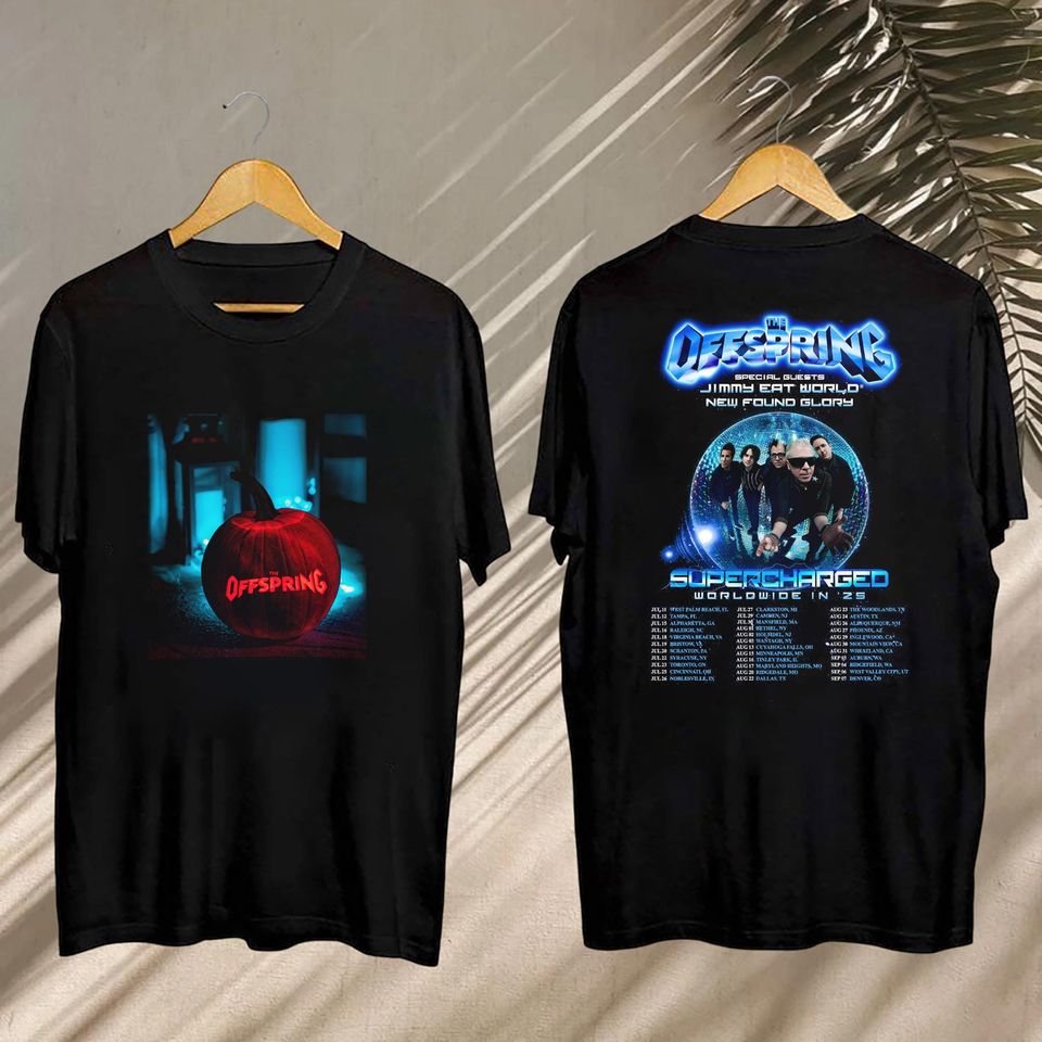 Supercharged Worldwide In 2025 Shirt, The Offspring Shirt, The Offspring