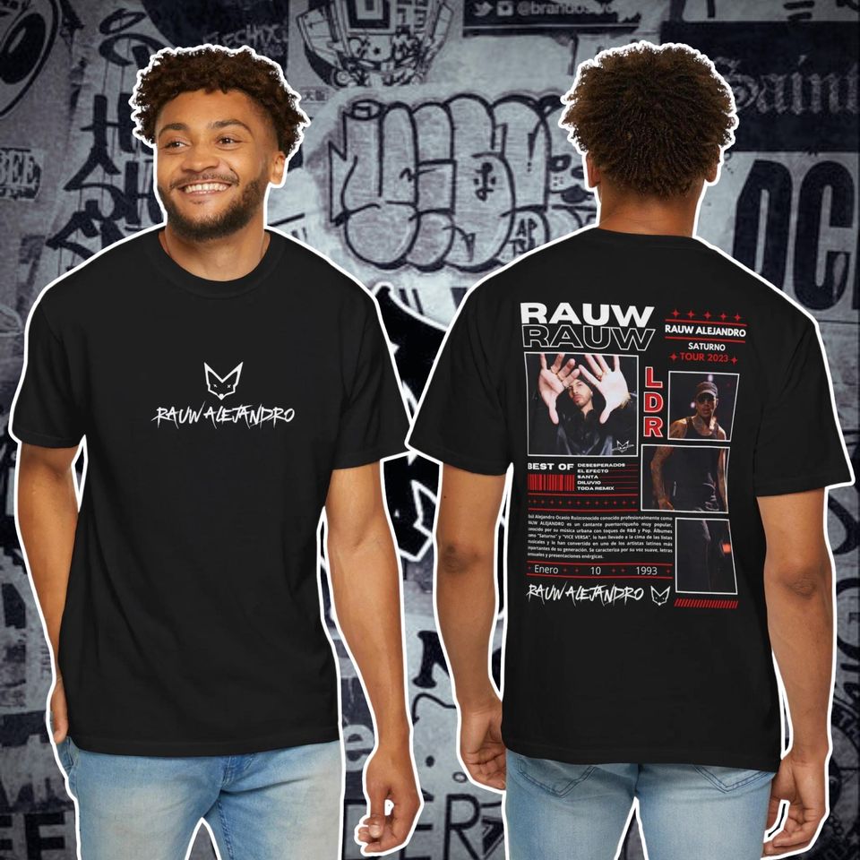 Rauw Alejandro Shirt, Rauw Fan Shirt, Reggaeton Shirt